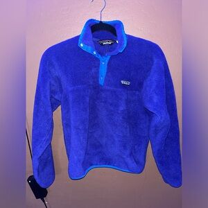 Patagonia Purple Snap Pull Over
